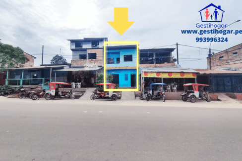 Inmobiliaria Gestihogar SE VENDE QUINTA CON ALQUILER DE CUARTOS EN IQUITOS