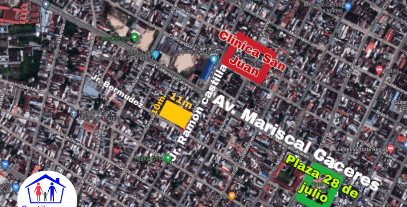 Inmobiliaria Gestihogar SE VENDE CASA IQUITOS EN PLENA ESQUINA COMERCIAL