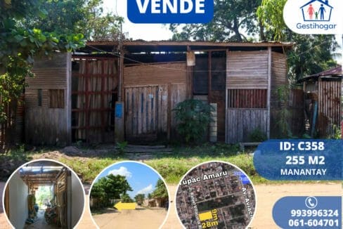 Inmobiliaria Gestihogar SE VENDE TERRENO EN PUCALLPA (255 M2)