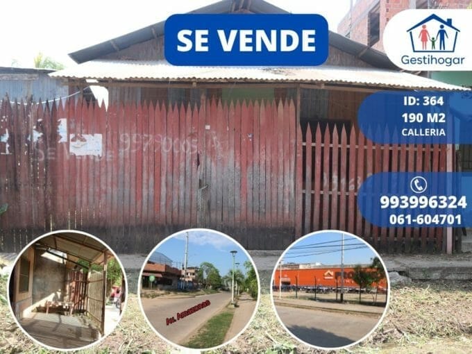 Inmobiliaria Gestihogar 🚨🔥SE VENDE TERRENO EN PUCALLPA🔥🚨