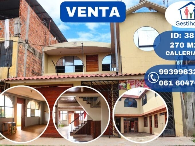 Inmobiliaria Gestihogar 🚨EN VENTA CASA GRANDE EN PUCALLPA 🚨