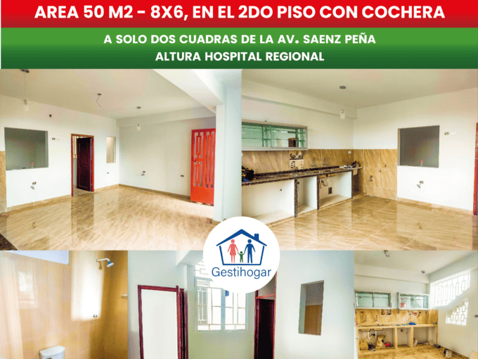 Inmobiliaria Gestihogar 🔴 𝐒𝐄 𝐀𝐋𝐐𝐔𝐈𝐋𝐀 𝐌𝐈𝐍𝐈𝐃𝐄𝐏𝐀𝐑𝐓𝐀𝐌𝐄𝐍𝐓𝐎 𝐃𝐄 𝐄𝐒𝐓𝐑𝐄𝐍𝐎 𝐂𝐎𝐍 𝐂𝐎𝐂𝐇𝐄𝐑𝐀 🔴