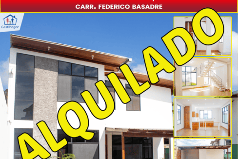 Inmobiliaria Gestihogar SE ALQUILA CASA DE ESTRENO