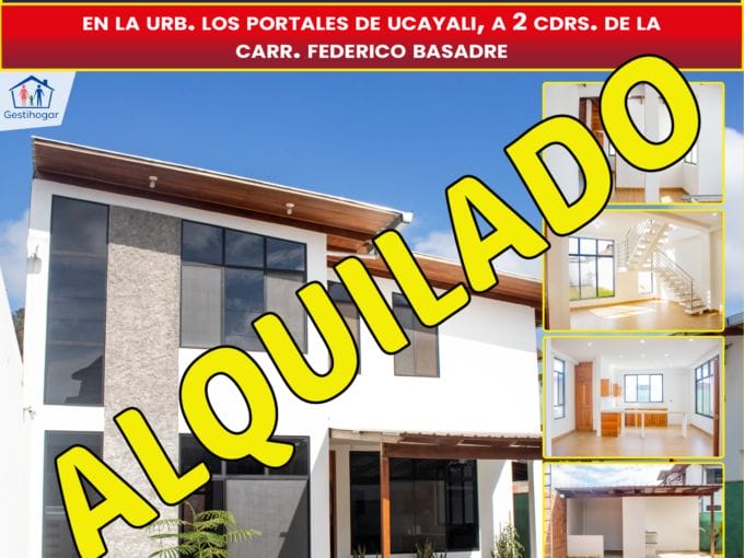 Inmobiliaria Gestihogar SE ALQUILA CASA DE ESTRENO