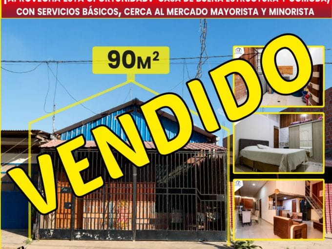 Inmobiliaria Gestihogar SE VENDE CASA CERCA AL TERMINAL TERRESTRE