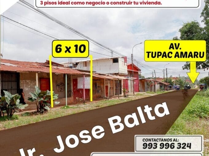 Inmobiliaria Gestihogar ¡𝐎𝐂𝐀𝐒𝐈𝐎́𝐍𝐒𝐄 𝐕𝐄𝐍𝐃𝐄 𝐓𝐄𝐑𝐑𝐄𝐍𝐎 𝐏𝐀𝐑𝐀 𝐍𝐄𝐆𝐎𝐂𝐈𝐎 - 𝐏𝐔𝐂𝐀𝐋𝐋𝐏𝐀