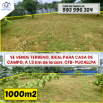 Inmobiliaria Gestihogar ¡𝐎𝐏𝐎𝐑𝐓𝐔𝐍𝐈𝐃𝐀𝐃 𝐔𝐍𝐈𝐂𝐀, 𝐓𝐄𝐑𝐑𝐄𝐍𝐎 𝐄𝐍 𝐕𝐄𝐍𝐓𝐀, 𝐄𝐍 𝐄𝐋 𝐊𝐌 𝟏𝟕 - 𝐏𝐔𝐂𝐀𝐋𝐋𝐏𝐀❗