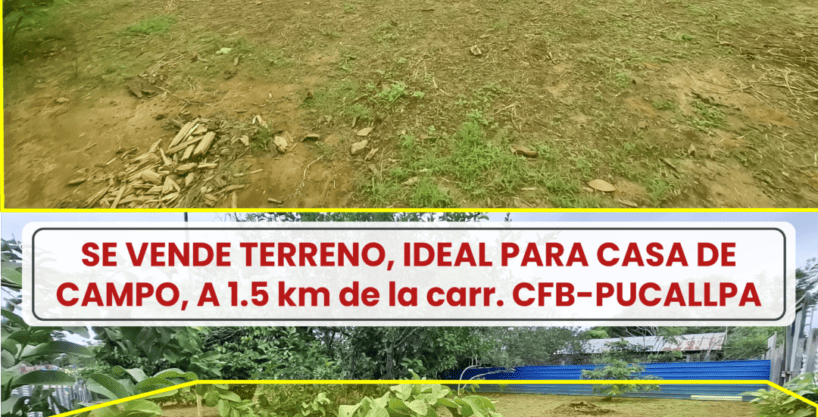 Inmobiliaria Gestihogar ¡𝐎𝐏𝐎𝐑𝐓𝐔𝐍𝐈𝐃𝐀𝐃 𝐔𝐍𝐈𝐂𝐀, 𝐓𝐄𝐑𝐑𝐄𝐍𝐎 𝐄𝐍 𝐕𝐄𝐍𝐓𝐀, 𝐄𝐍 𝐄𝐋 𝐊𝐌 𝟏𝟕 - 𝐏𝐔𝐂𝐀𝐋𝐋𝐏𝐀❗