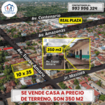 Inmobiliaria Gestihogar SE VENDE TERRENO EN LA AV. TUPAC AMARU CALLERIA-PUCALLPA