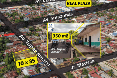 Inmobiliaria Gestihogar SE VENDE TERRENO EN LA AV. TUPAC AMARU CALLERIA-PUCALLPA