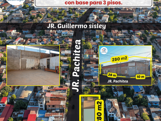 Inmobiliaria Gestihogar ¡𝐆𝐑𝐀𝐍 𝐎𝐏𝐎𝐑𝐓𝐔𝐍𝐈𝐃𝐀𝐃 𝐒𝐄 𝐕𝐄𝐍𝐃𝐄 𝐀𝐋𝐌𝐀𝐂𝐄𝐍 𝐃𝐄 𝟐𝟖𝟎 𝐌𝟐 - 𝐏𝐔𝐂𝐀𝐋𝐋𝐏𝐀