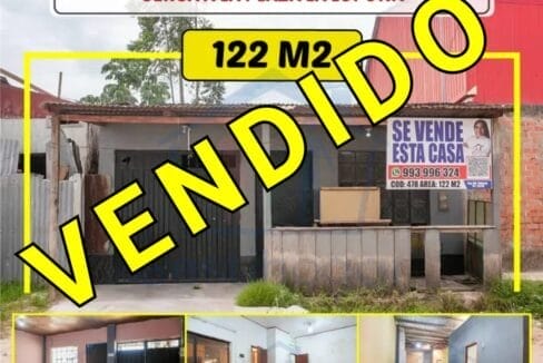 Inmobiliaria Gestihogar ¡𝐆𝐑𝐀𝐍 𝐎𝐏𝐎𝐑𝐓𝐔𝐍𝐈𝐃𝐀𝐃𝐒𝐄 𝐕𝐄𝐍𝐃𝐄 𝐂𝐀𝐒𝐀 𝐃𝐄 𝟏𝟐𝟐 𝐌𝟐- 𝐏𝐔𝐂𝐀𝐋𝐋𝐏𝐀