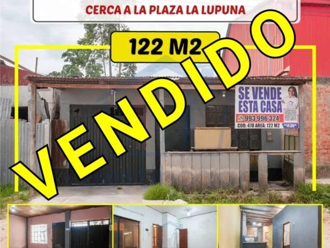 Inmobiliaria Gestihogar ¡𝐆𝐑𝐀𝐍 𝐎𝐏𝐎𝐑𝐓𝐔𝐍𝐈𝐃𝐀𝐃𝐒𝐄 𝐕𝐄𝐍𝐃𝐄 𝐂𝐀𝐒𝐀 𝐃𝐄 𝟏𝟐𝟐 𝐌𝟐- 𝐏𝐔𝐂𝐀𝐋𝐋𝐏𝐀